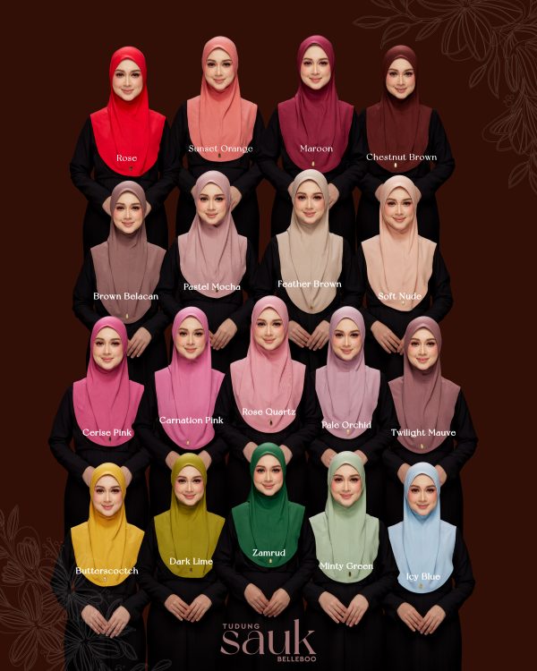 Tudung Sauk Belleboo by Kekaboo