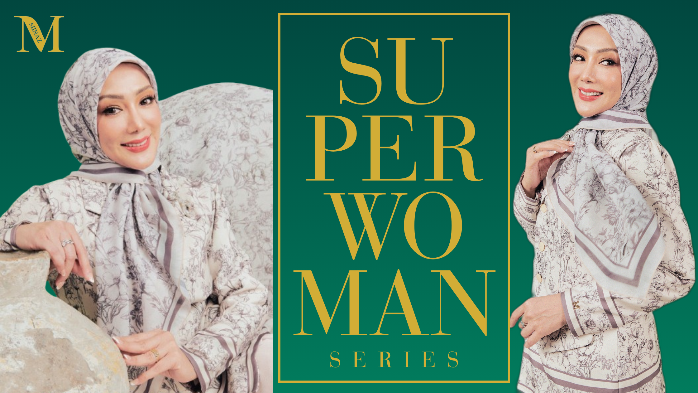 Banner MINAZ Superwoman